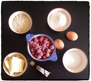 Gâteau Framboises Amandes