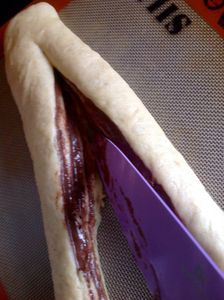 Brioches à la vanille et au Nutella, deux recettes super simple au thermomix .