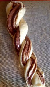 Brioches à la vanille et au Nutella, deux recettes super simple au thermomix .
