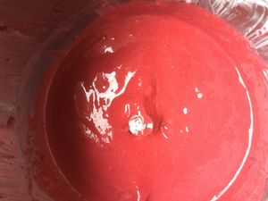 Bavarois framboise coco, recette au thermomix