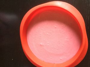 Bavarois framboise coco, recette au thermomix