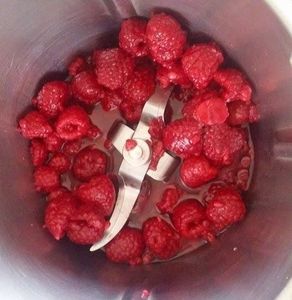 Soupe champenoise à la framboise, recette avec ou sans thermomix