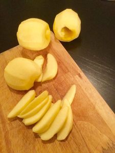 Tarte tatin au magret