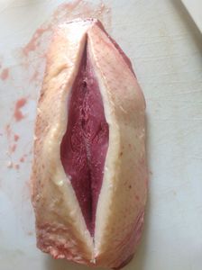 Comment transformer un magret de canard en tournedos?