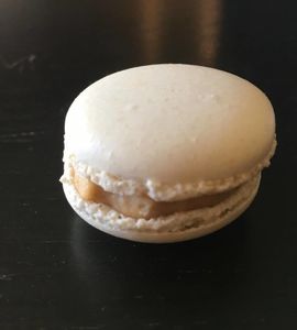 Macarons de Pierre Hermé avec ganache au foie gras