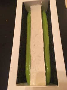 Bûche inspiration mojito, recette au thermomix