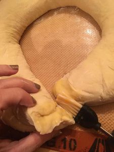 Brioche des rois, la galette du sud. Recette au thermomix