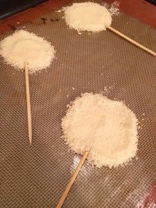 Tuiles au parmesan