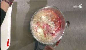 Crêpes Red Velvet à la farine de châtaigne et Lemon Curd