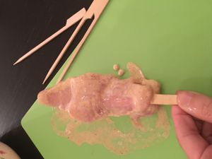 Chicken Satay, recette thaïlandaise.