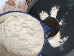 Gâteau Arc en Ciel en forme de 3, recette au thermomix
