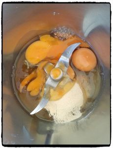 Cake à la pomme et son crumble croquant au thermomix