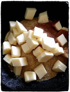 Cake à la pomme et son crumble croquant au thermomix