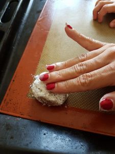 Craquelés moelleux aux noisettes, recette au thermomix