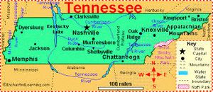 Le vignoble du Tennessee