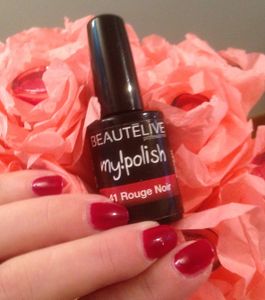 Rouge noir - Vernis semi-permanent My Polish