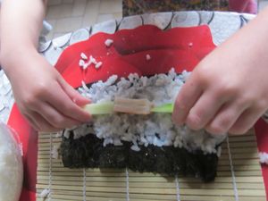 Sushis rapides du placard et du frigo