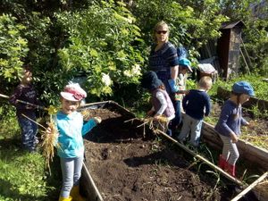 Spring gardening