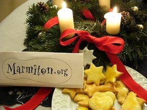 recette de sablé de Noel