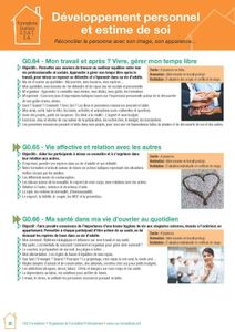 Vie affective et relation aux autres