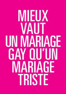 Le mariage gay expliqué par mon fils