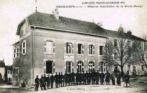 JURA - Hôpitaux militaires (1914-1918)