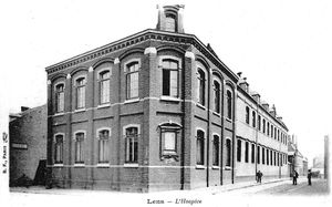 LENS 1914 – LES HOPITAUX OCCUPES