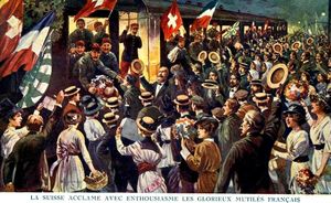 SUISSE (1914-1918) : LOCALITES OCCUPEES PAR LES INTERNES FRANÇAIS, BELGES ET ANGLAIS BLESSES ET MALADES – lettres A à K