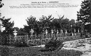 HECATOMBE SANITAIRE A CONNANTRAY (7, 8, 9 et 10 septembre 1914).
