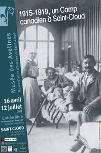 Exposition : 1915-1919, Un hôpital militaire canadien à Saint-Cloud