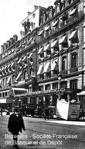 AMBULANCE DE L’ ASSOCIATION DES DAMES FRANCAISES (ADF) DE BRUXELLES (13 AOUT-15 OCTOBRE 1914)