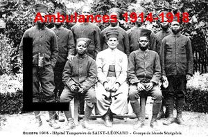 AMBULANCES 1914-1918 – Lettre L