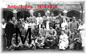 AMBULANCES 1914-1918 – Lettre M