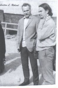 Brassens et Loïc Robinot, Cardiff 1970