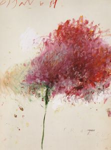 Peinture de Cy Twombly.