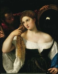"La femme au miroir". Le Titien
