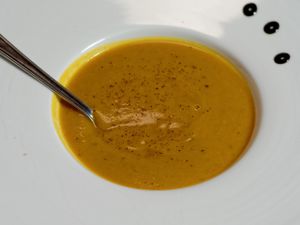 Velouté potimarron châtaignes