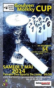 Goulven Mölkky Cup 2014, ouverture des inscriptions