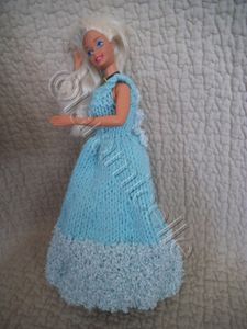 tuto gratuit barbie : robe longue et cape fourrure