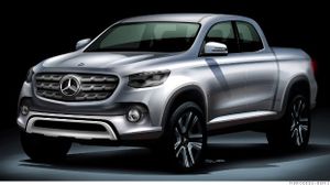 Un pick-up chez...Mercedes!
