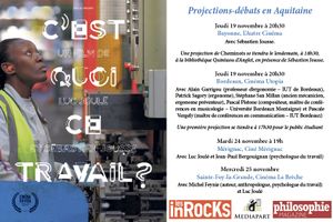 Annonce projection film documentaire