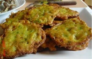 Tortitas de camarones