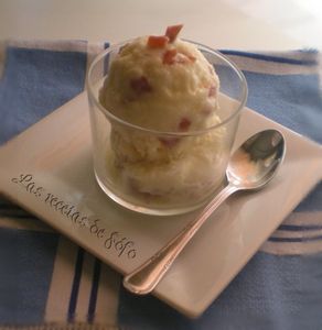 Helado de jamon serrano
