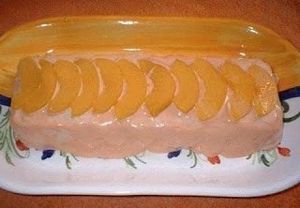 Pastel de atun y melocoton