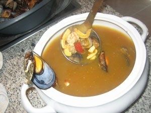 Sopa de pescado mixdunkan