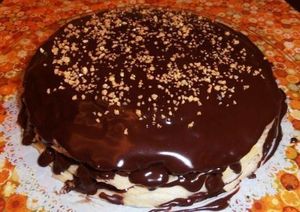 Tarta de crepes