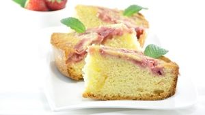 Bizcocho de fresas