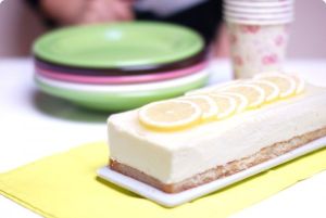 Tarta GinTonic al limón