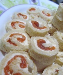 Mousse de queso a la cebolla