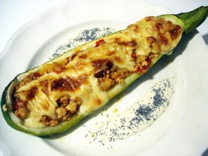 Calabacines rellenos